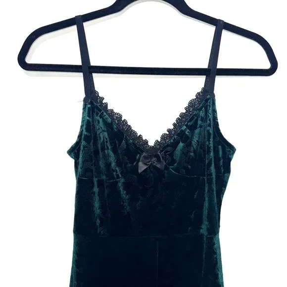 KillStar Mistress Of Mayhem Skater Dress - Emerald Green S - Picture 6 of 10